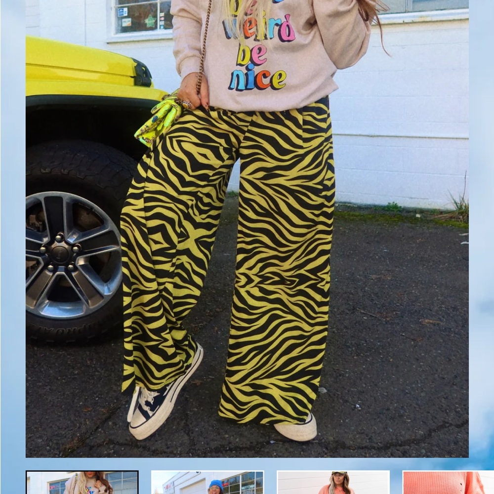 EMY AVE Zebra Luxe Original Trousers